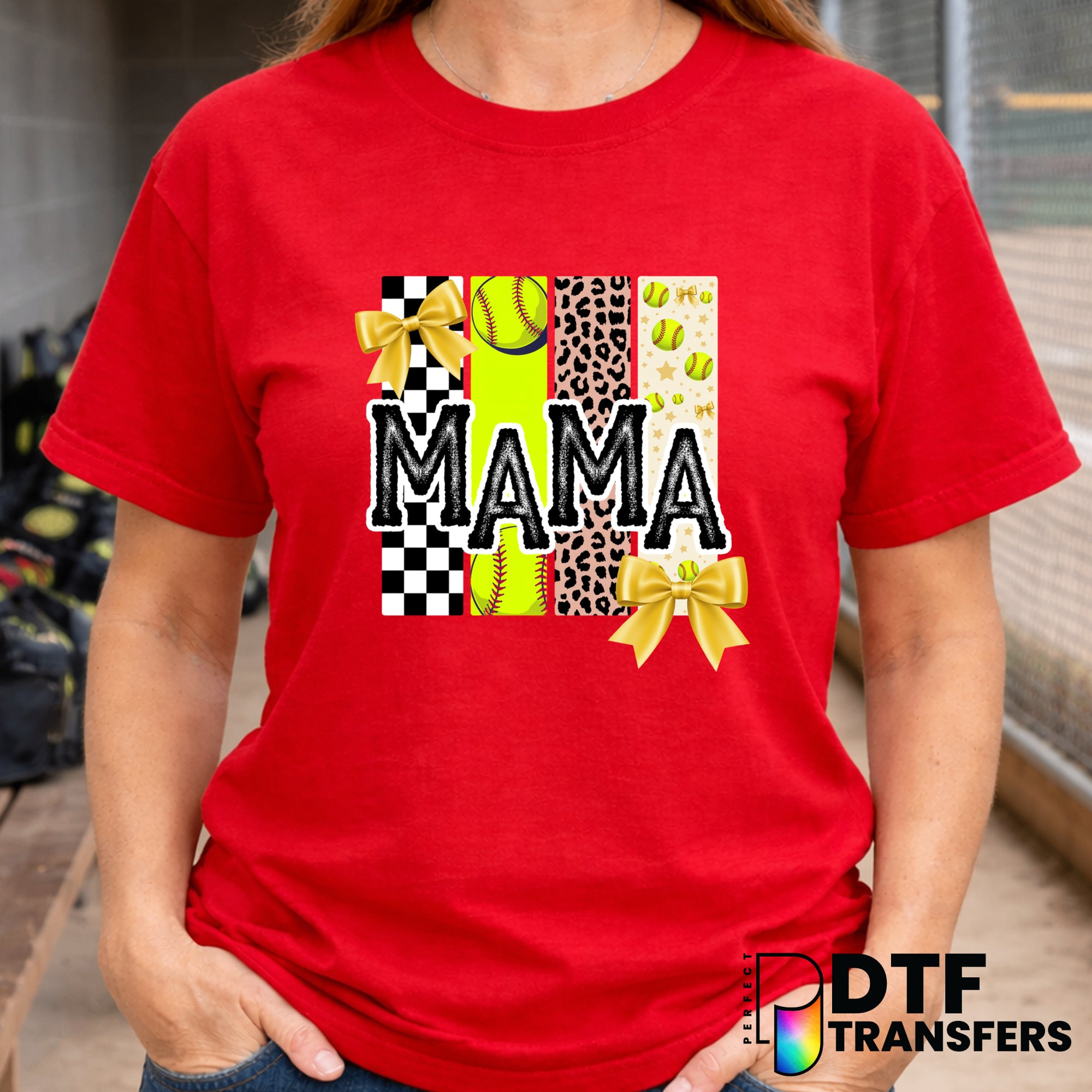 Mama – Softball DTF Transfer
