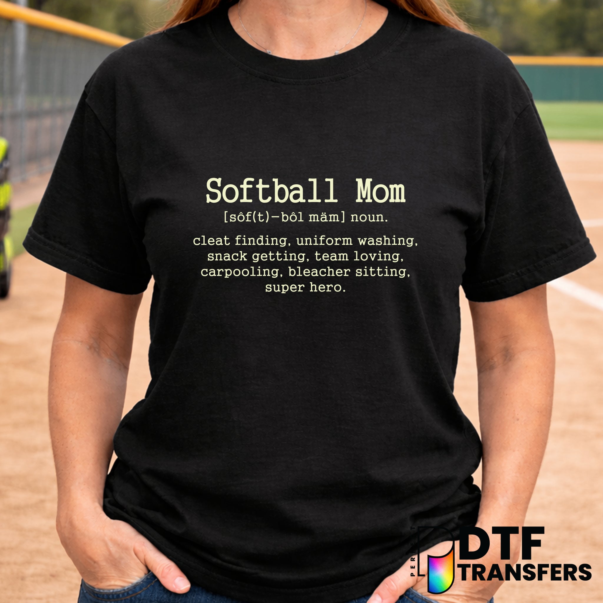 Softball Mom Definition – Softball DTF Transfer