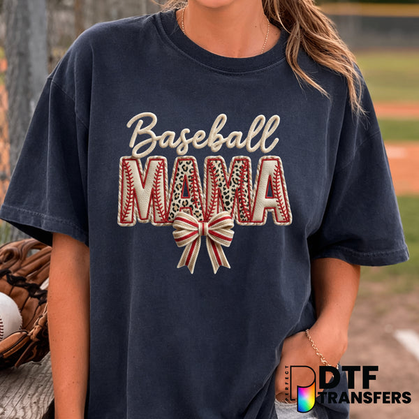 Baseball Mama – Baseball DTF Transfer