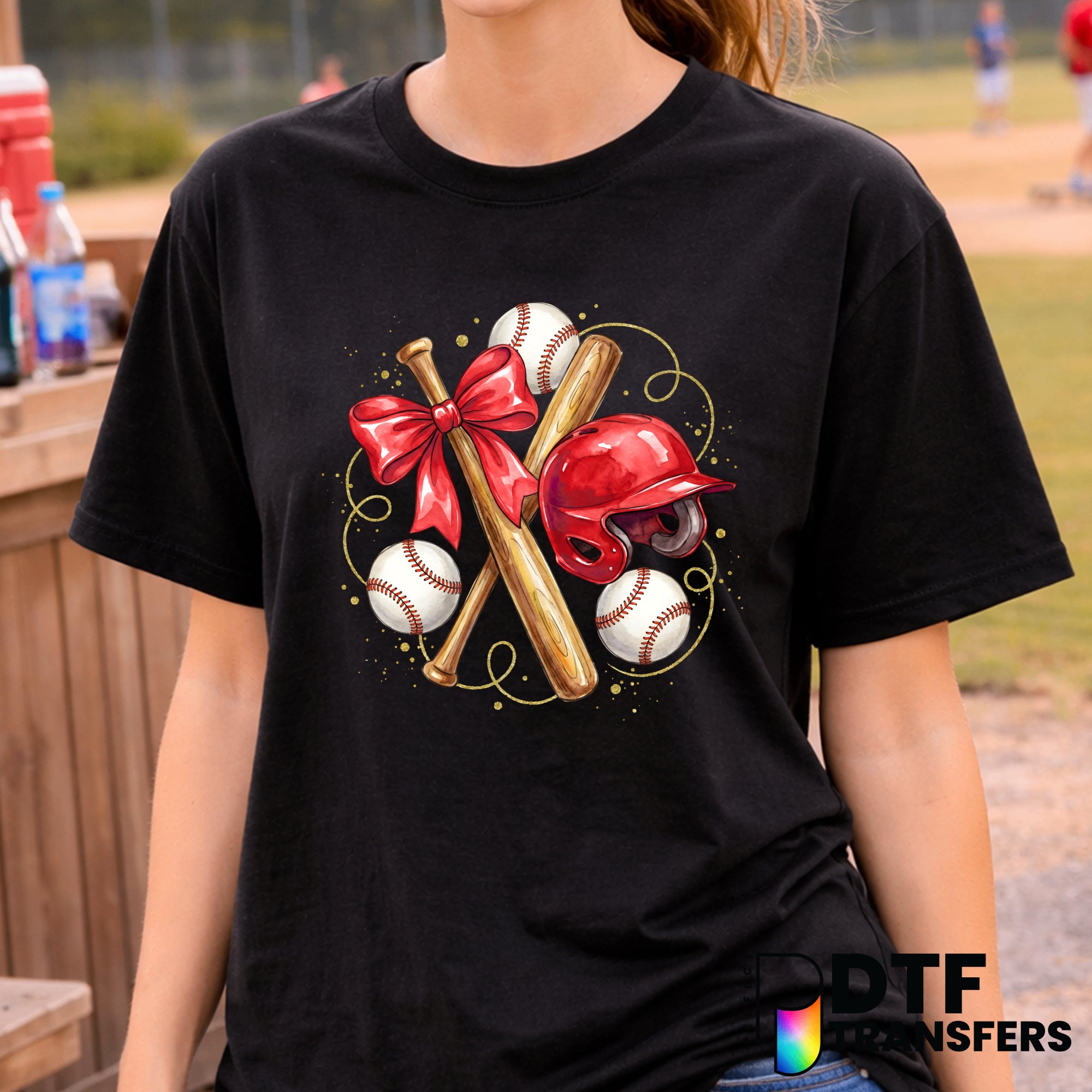 Baseball Mama – Baseball DTF Transfer