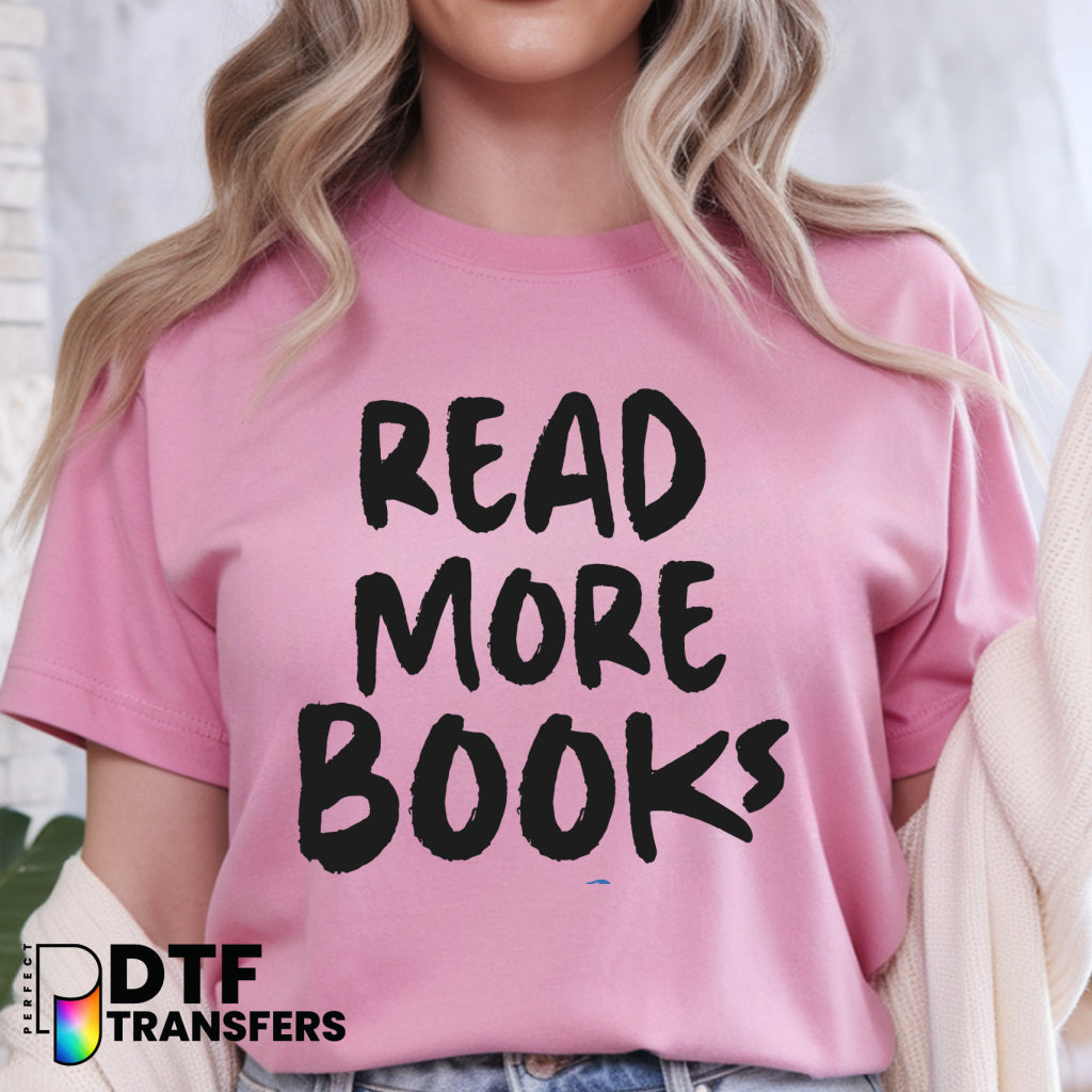 Read More Books – Teacher DTF Transfer