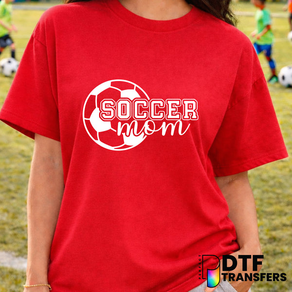 Soccer Mom – Soccer DTF Transfer