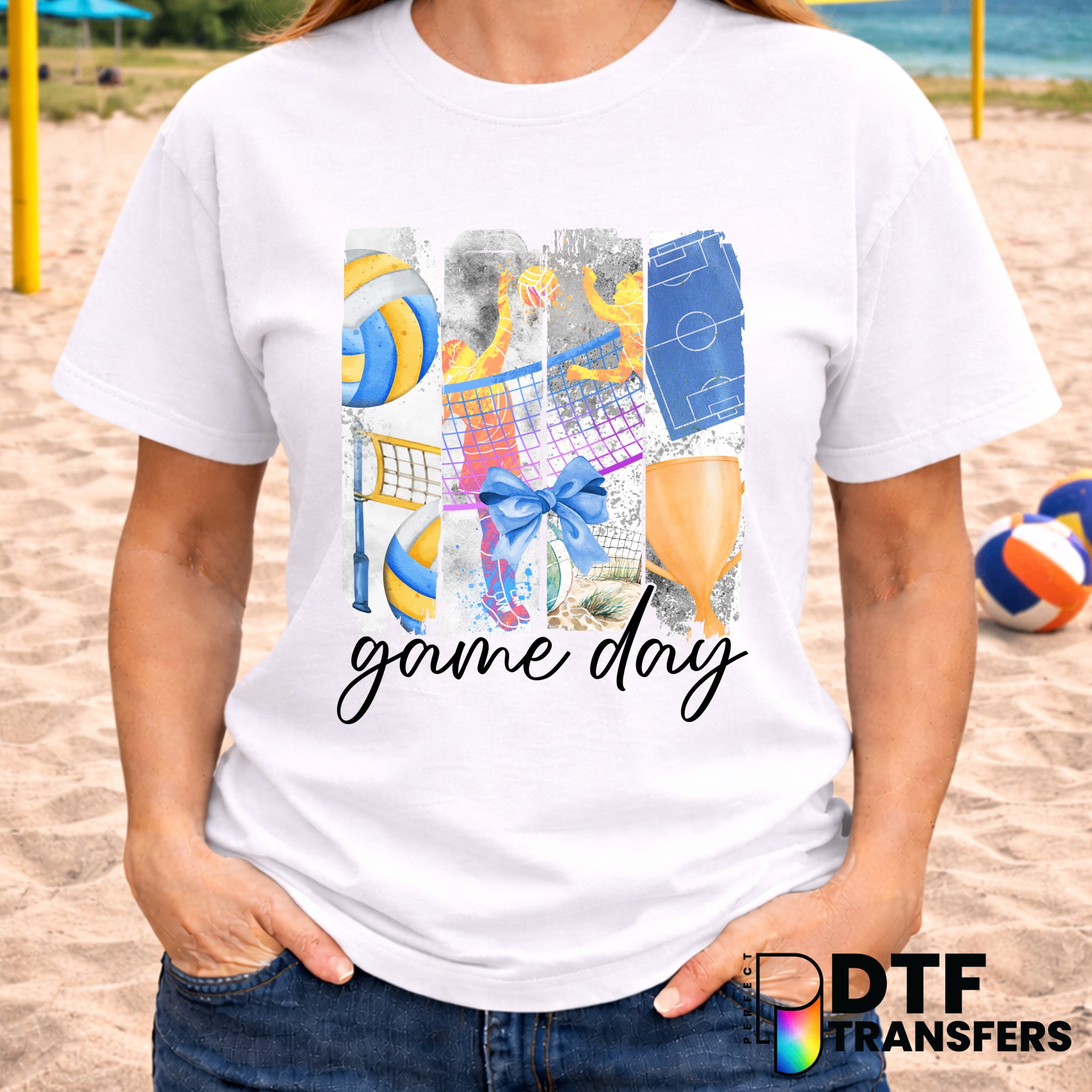 GAME DAY VOLLEYBALL – DTF Transfer