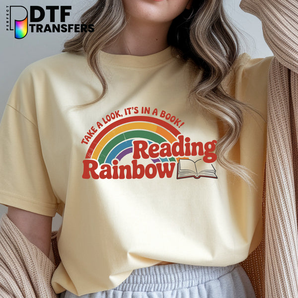 Reading Rainbow RETRO – Teacher DTF Transfer