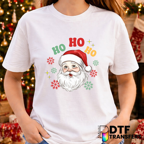 Ho Ho Ho – Christmas DTF Transfer