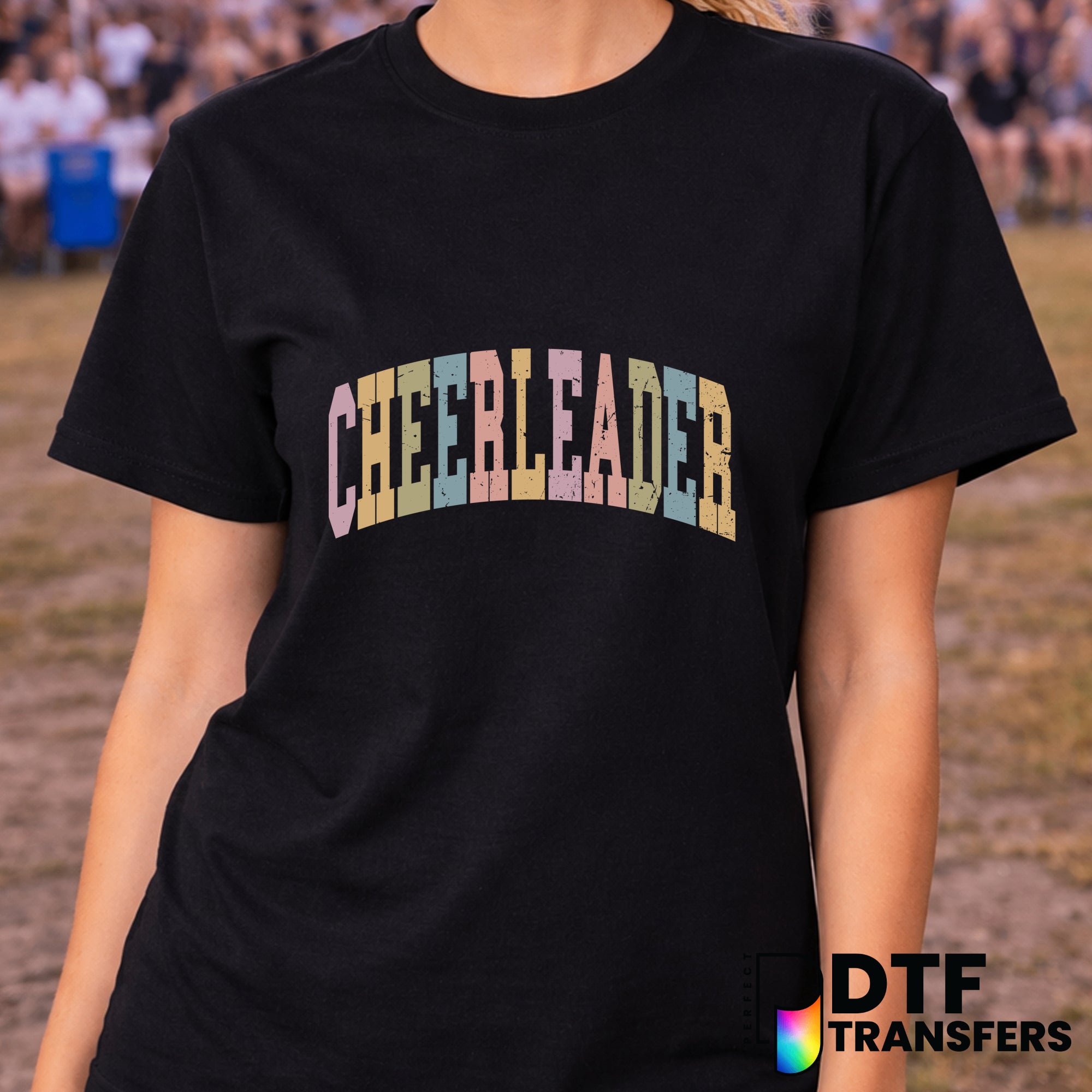 VARSITY CHEERLEADER ARCH – Cheerleading DTF Transfer