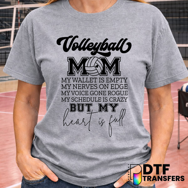 VOLLEYBALL MOM – Volleyball DTF Transfer