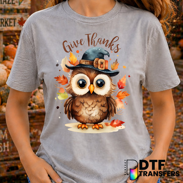 Giving Thanks – Thanksgiving DTF Transfer