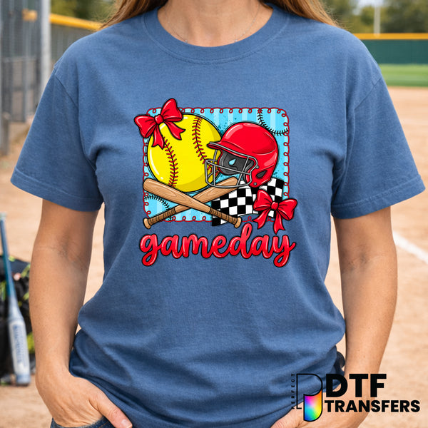 GAME DAY – Softball DTF Transfer