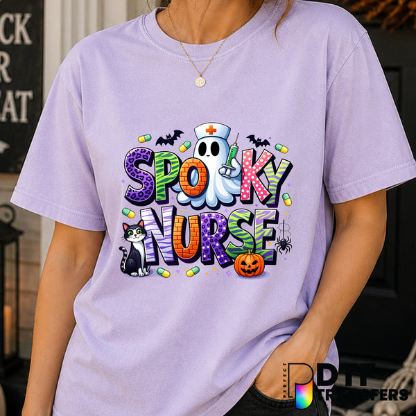 Spooky Nurse – Halloween DTF Transfer