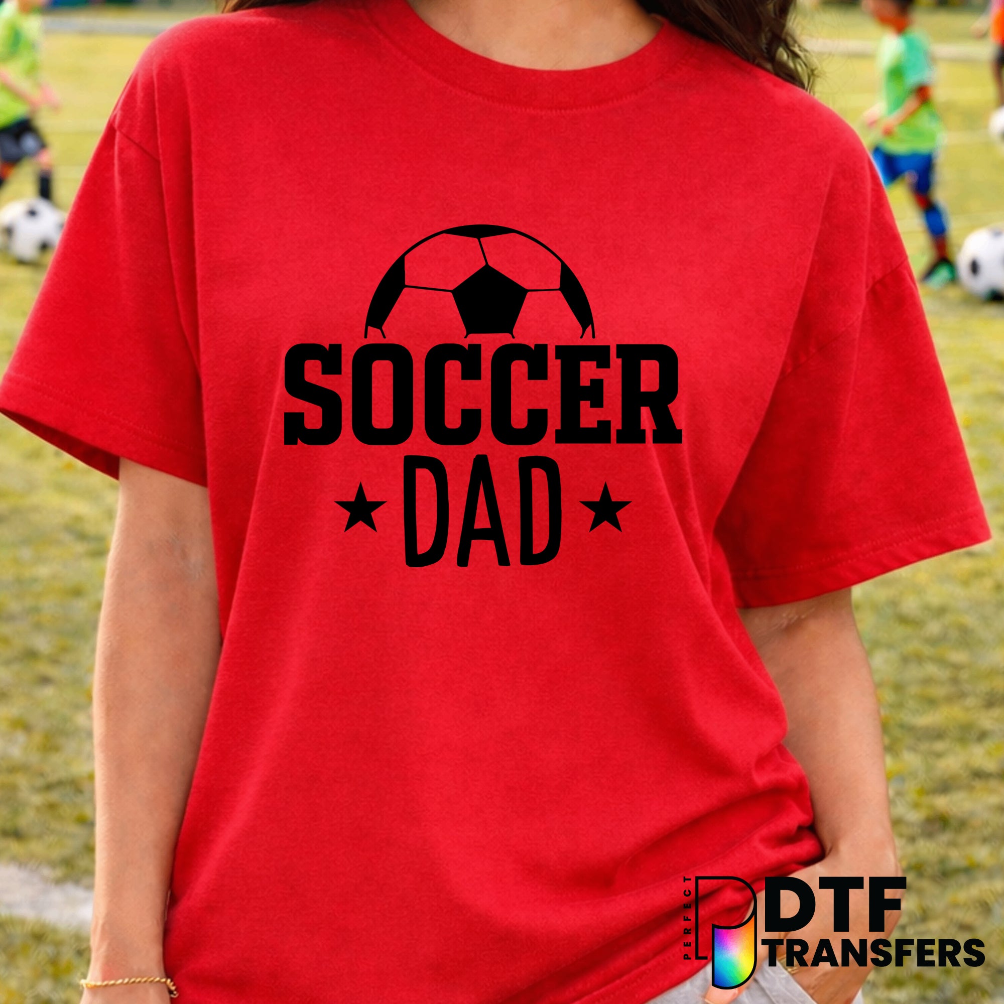 Soccer Dad – Soccer DTF Transfer