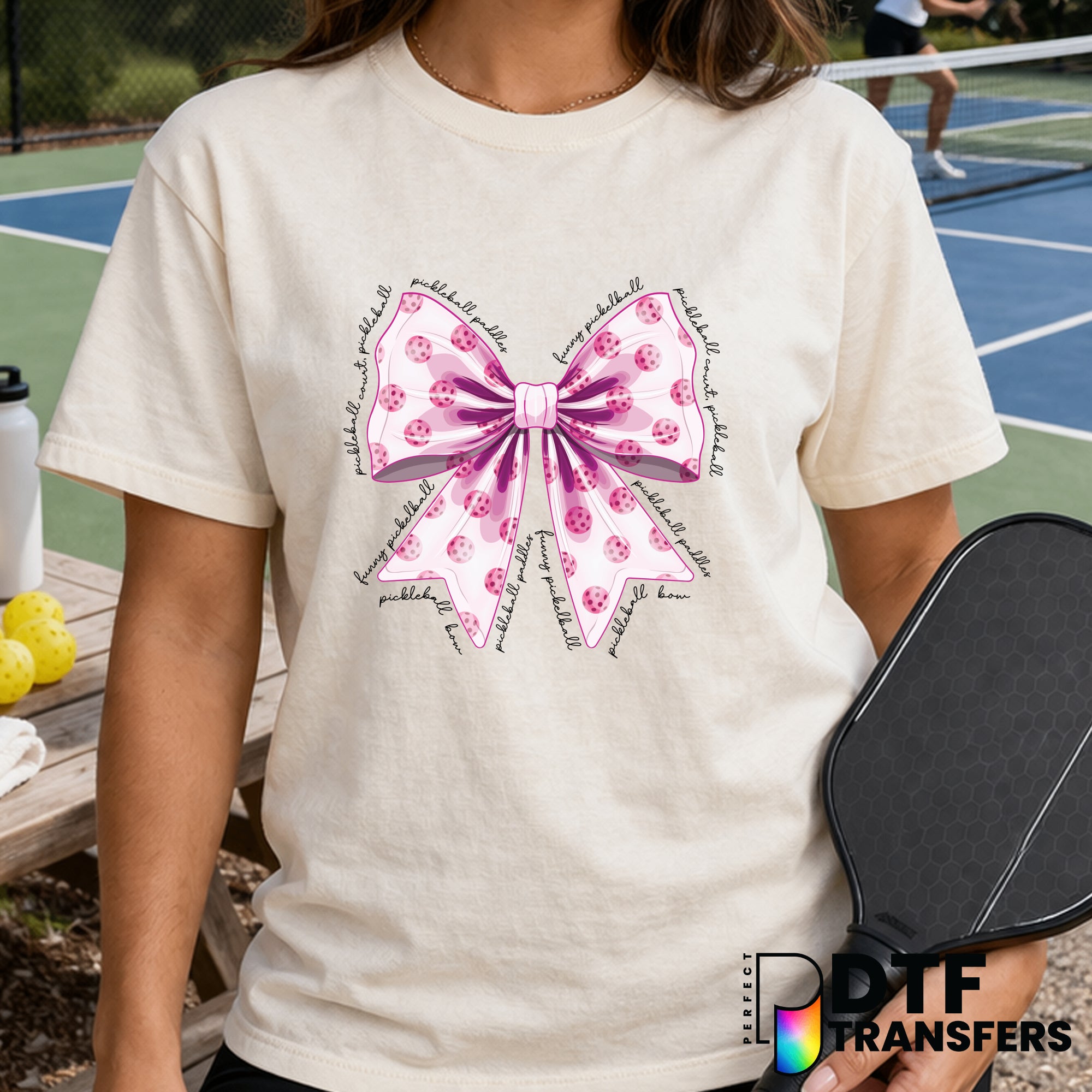 Pickleball & Chill – Pickleball DTF Transfer