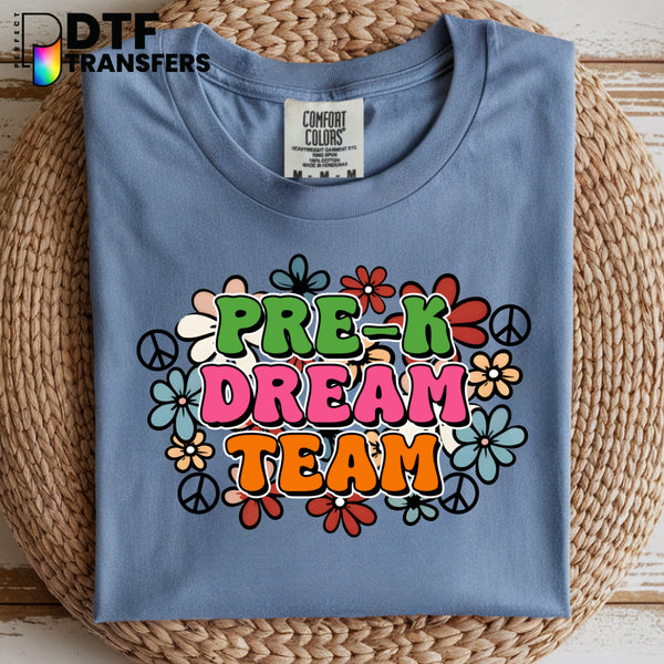 Pre-K Dream Team – Teacher DTF Transfer