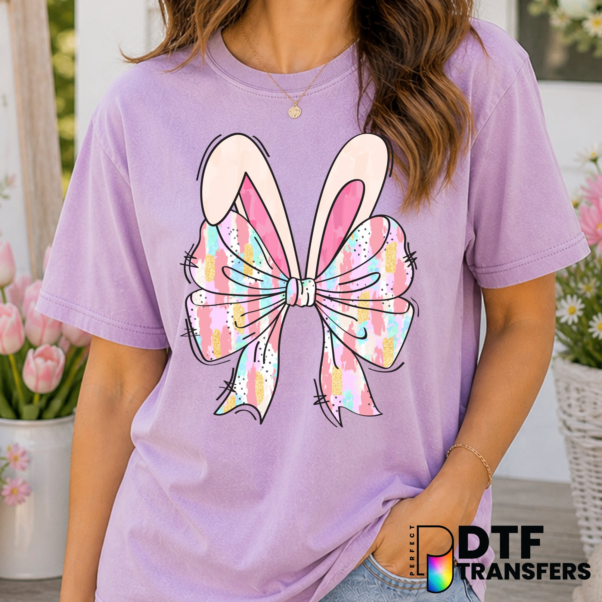 Happy Easter – Easter DTF Transfer