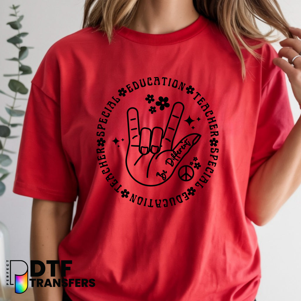 Be Different – Special Education DTF Transfer