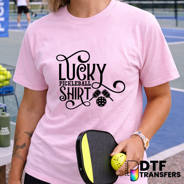 Lucky Pickleball – Pickleball DTF Transfer