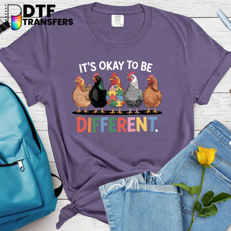 It's Okay To Be Different – Special Education DTF Transfer