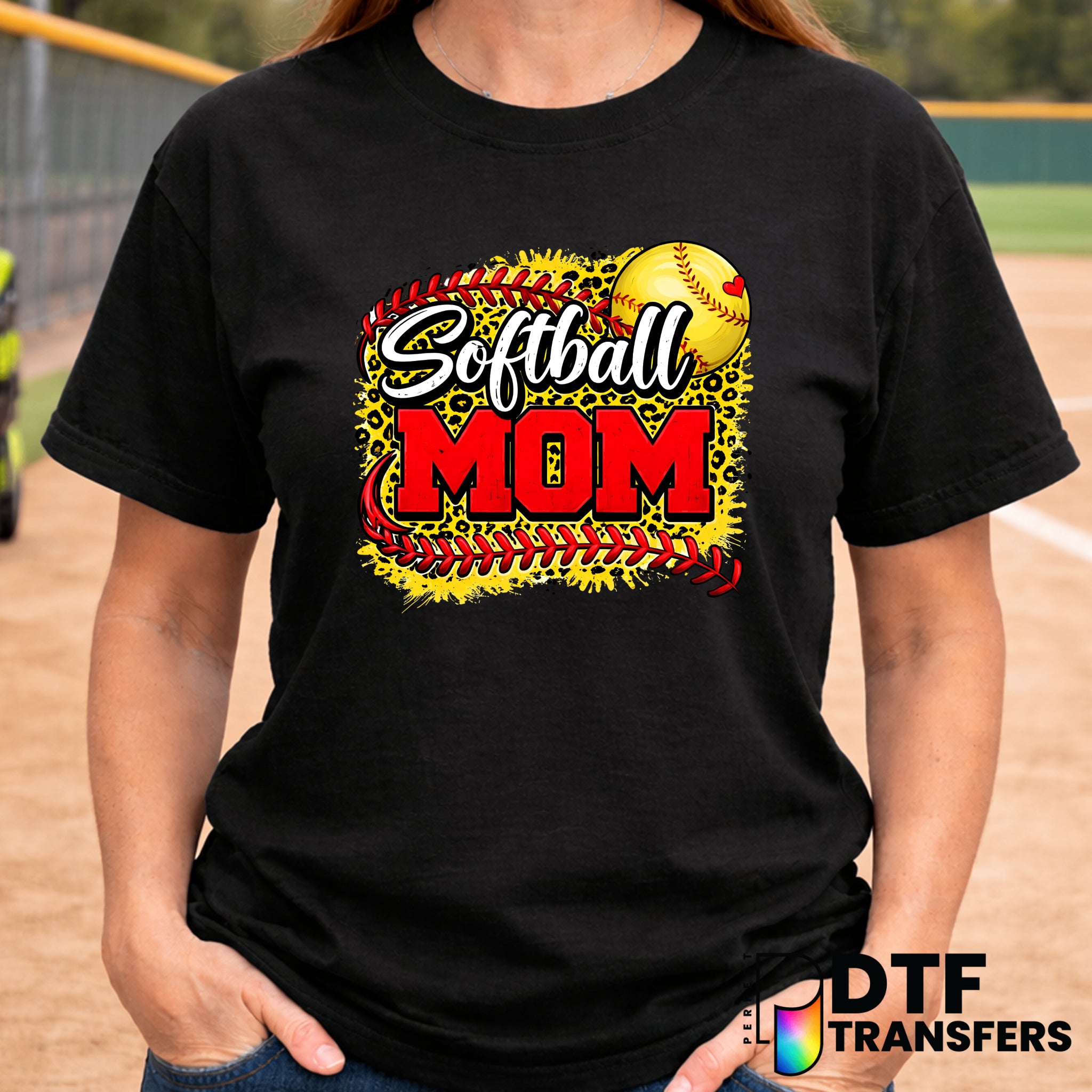 Softball Mom – Softball DTF Transfer