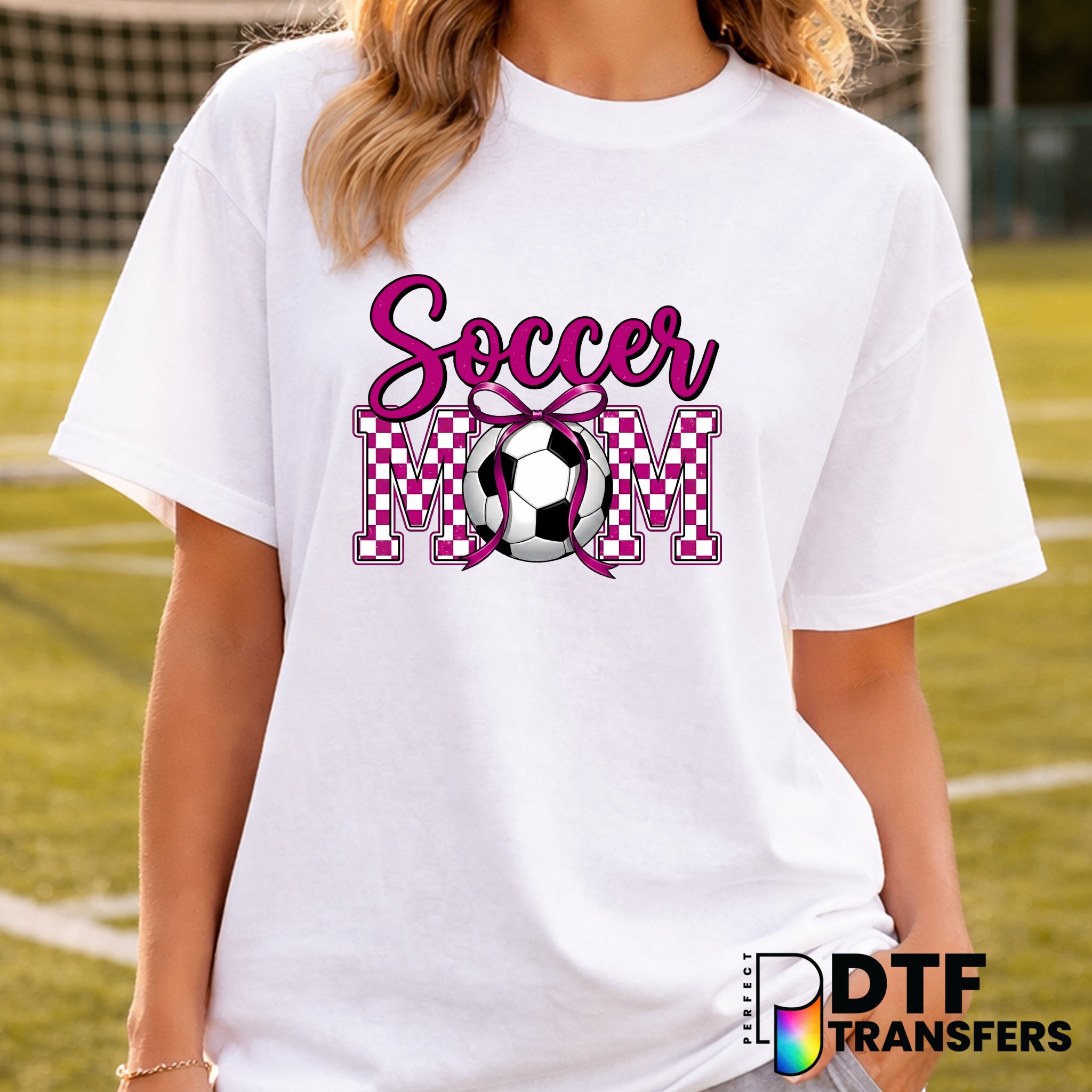 Soccer Mom – Soccer DTF Transfer