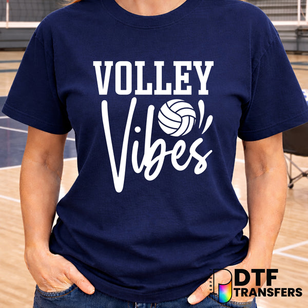 Volley Vibes – Volleyball DTF Transfer