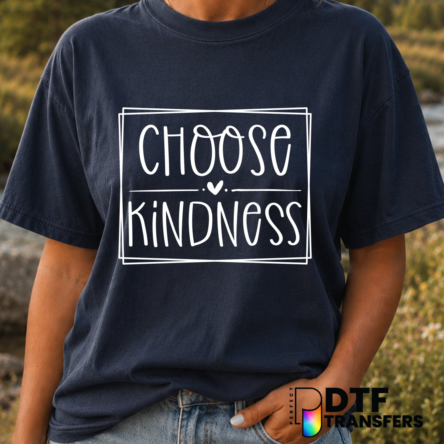 Choose Kindness – Anti-Bullying DTF Transfer (view 2 of 2) – by Perfect DTF Transfers – Premade DTF Transfers – Anti-Bully...
