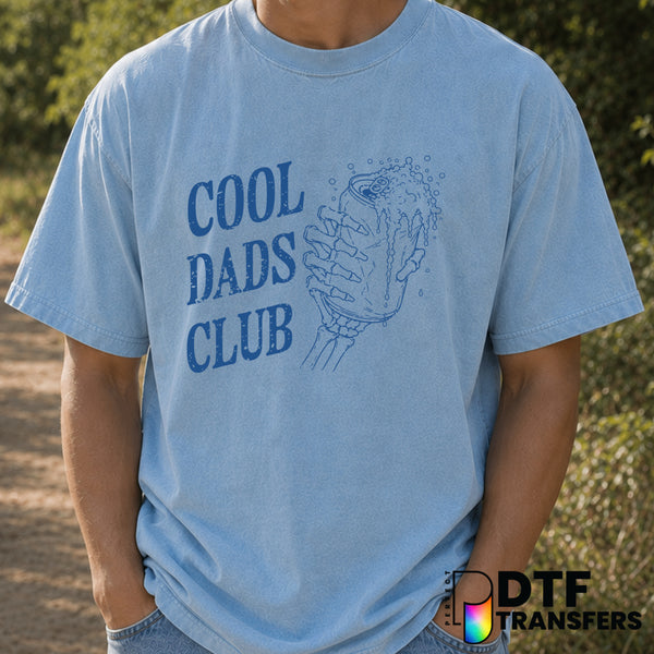 Cool Dads Club – Father's Day DTF Transfer (view 1 of 2) – by Perfect DTF Transfers – Premade DTF Transfers – Father's Day...