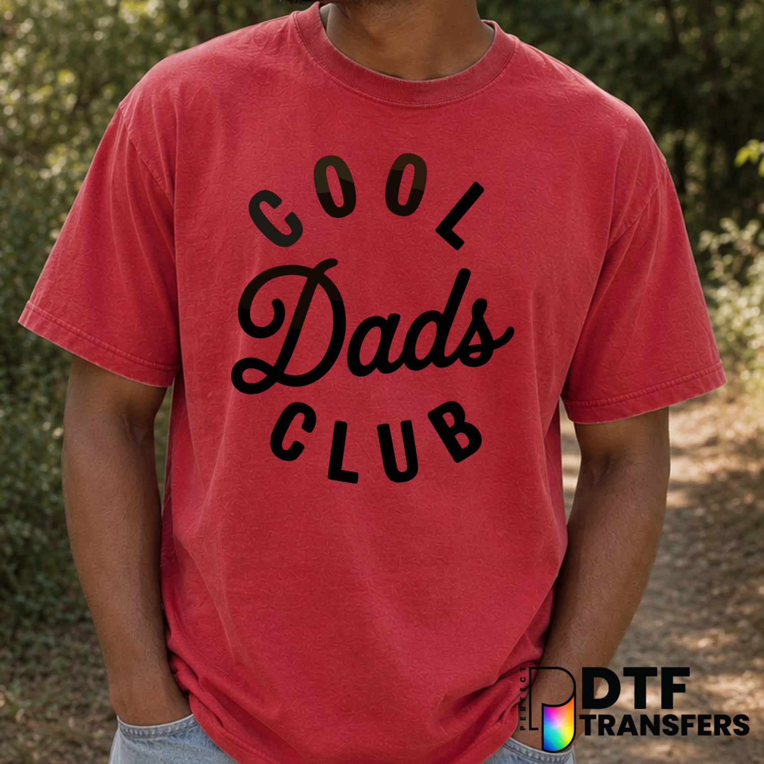 Cool Dads Club Husband Father – Father's Day DTF Transfer (view 1 of 2) – by Perfect DTF Transfers – Premade DTF Transfers...