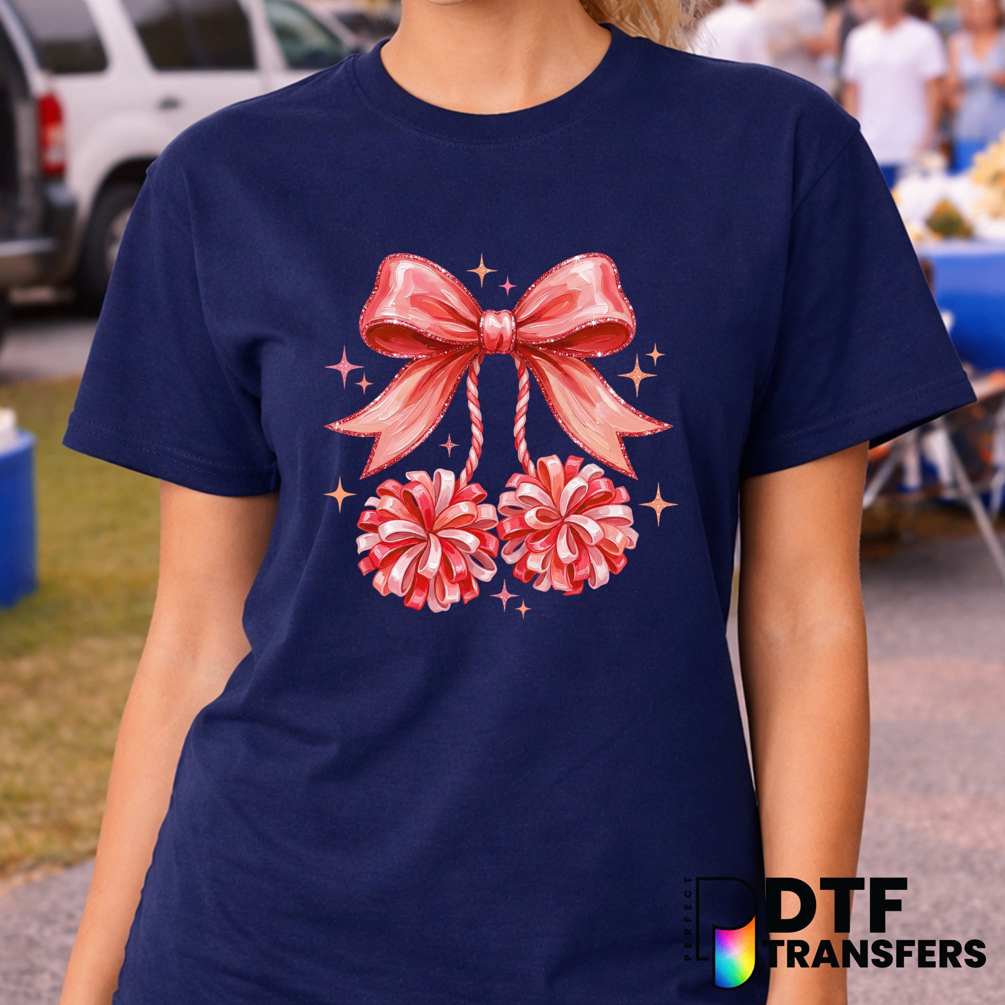 Cheer Mom – Cheerleading DTF Transfer
