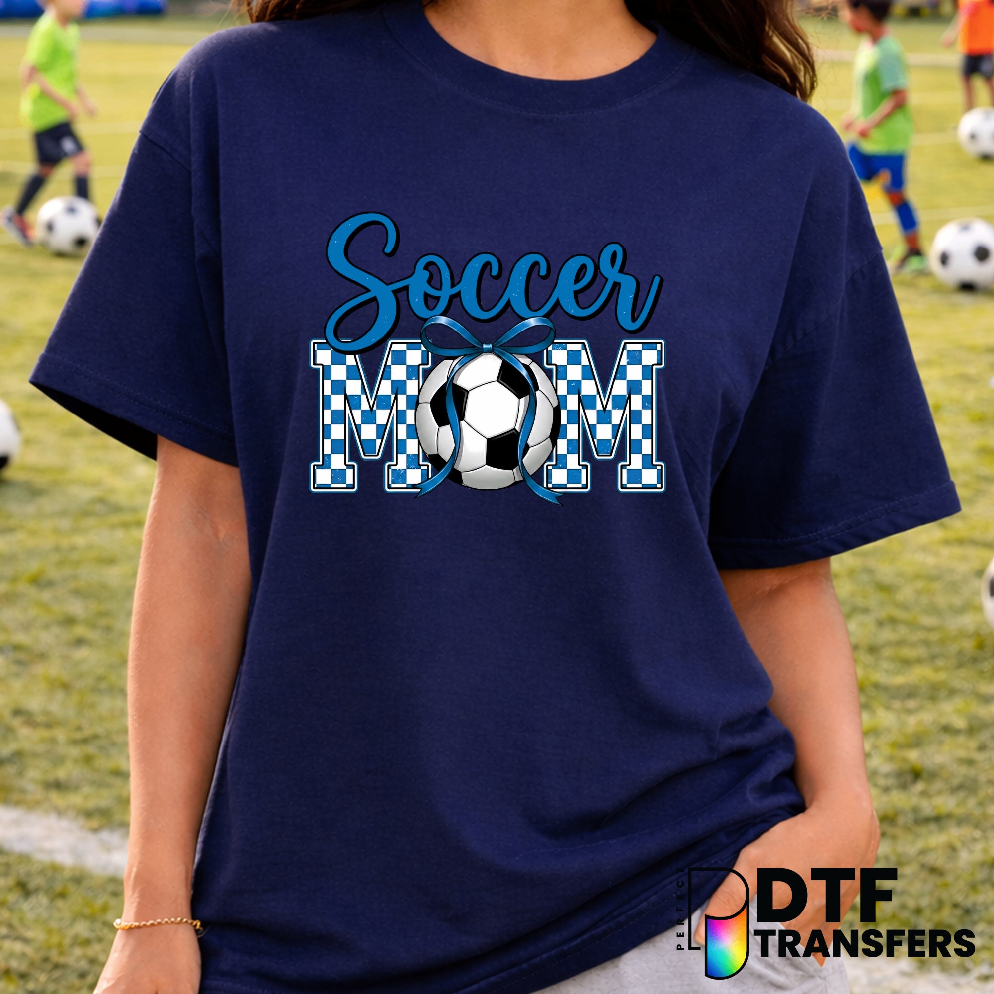 Soccer Mom – Soccer DTF Transfer