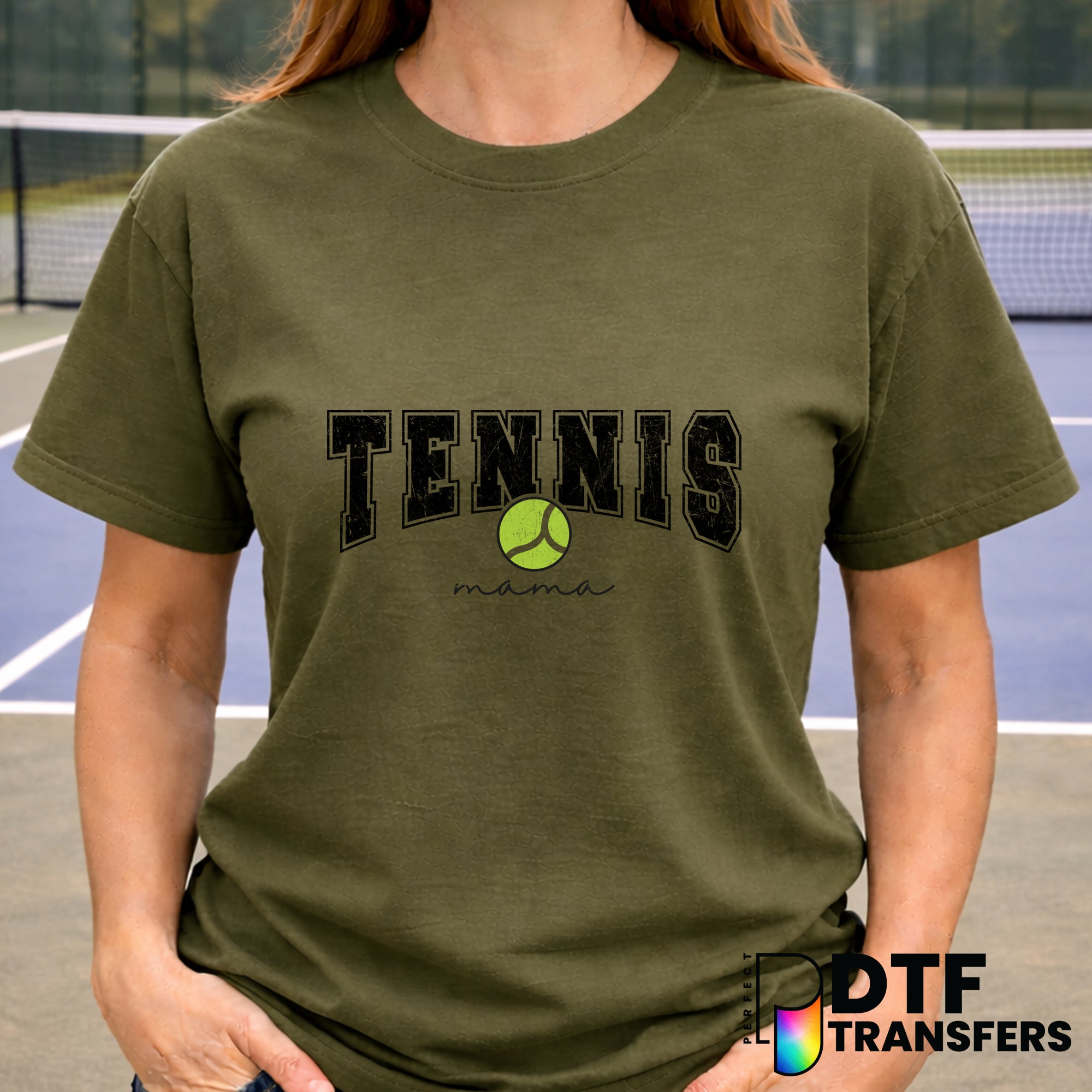 TENNIS MAMA – Tennis DTF Transfer