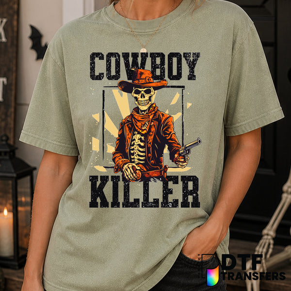 Cowboy Killer – Halloween DTF Transfer