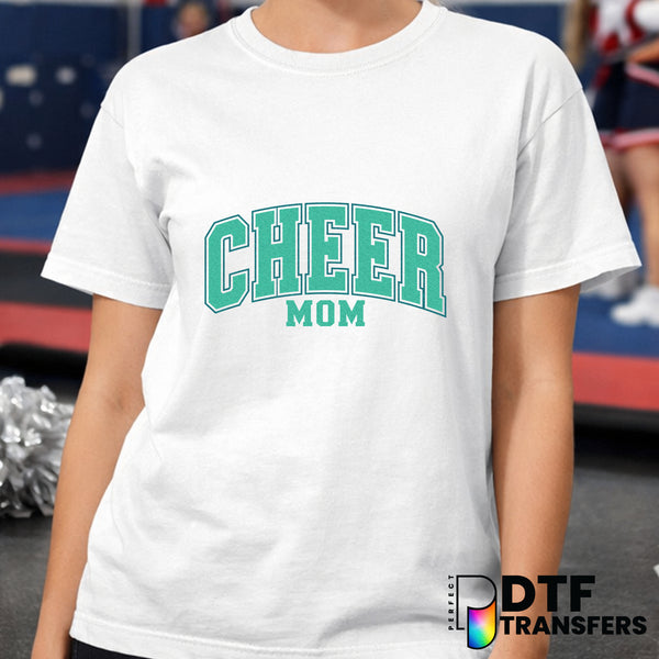 Cheer Mom Varsity Arch – Cheerleading DTF Transfer