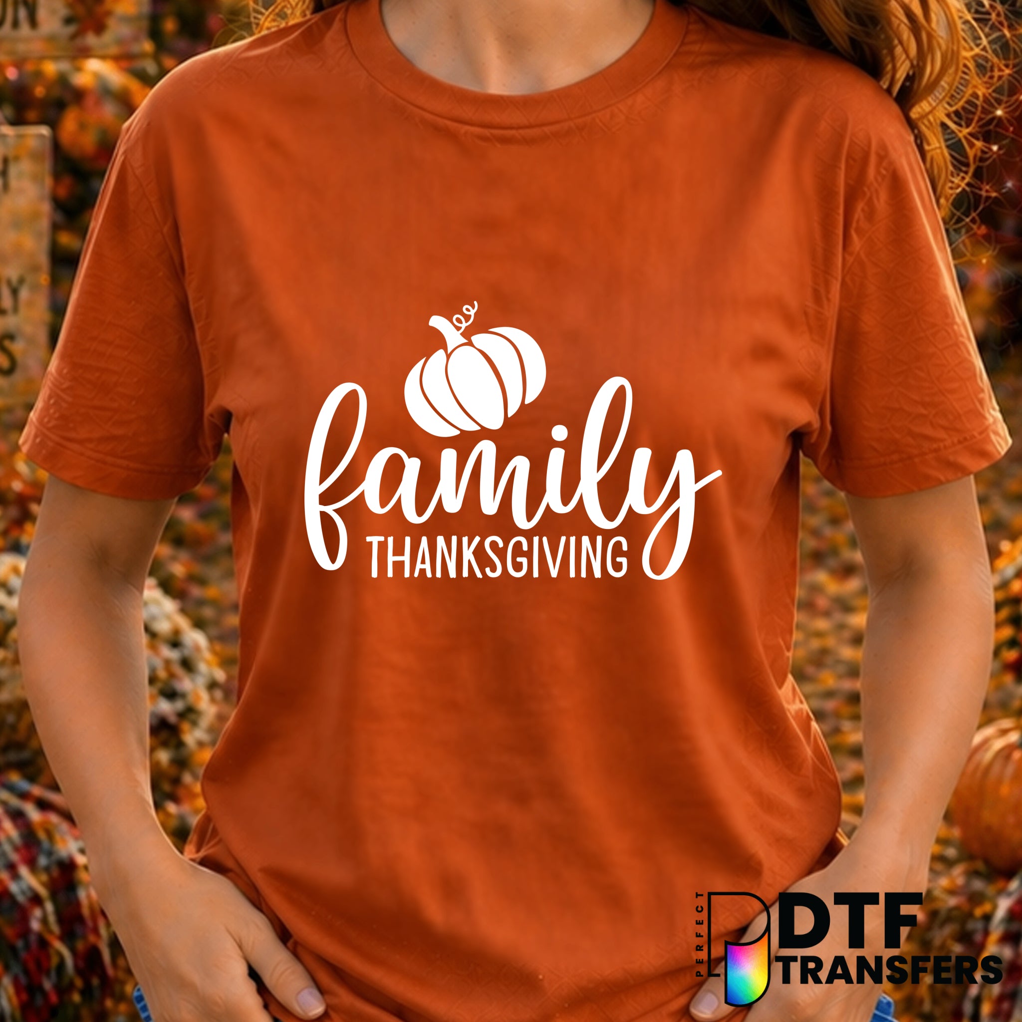 Family Thanksgiving – Thanksgiving DTF Transfer