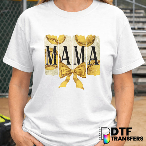 Retro Mama – Softball DTF Transfer