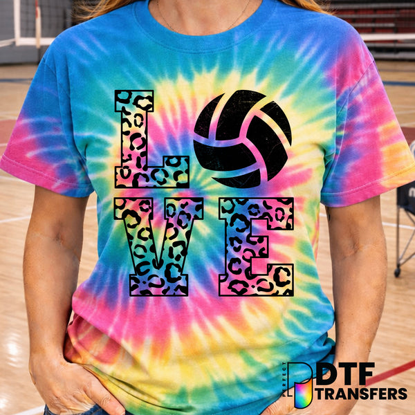 LOVE – Volleyball DTF Transfer