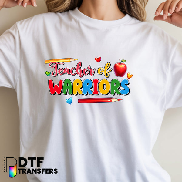 Autism Teacher of Warriors – Special Education DTF Transfer