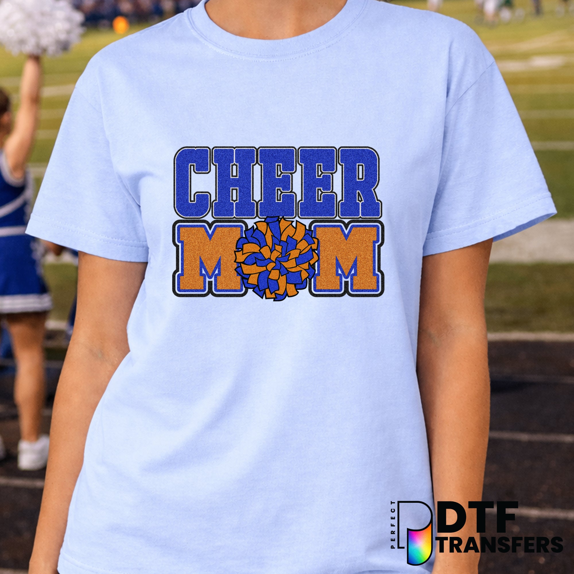 Cheer Mom – Cheerleading DTF Transfer