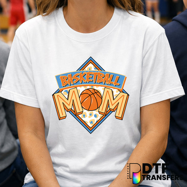BASKETBALL MOM – Basketball DTF Transfer