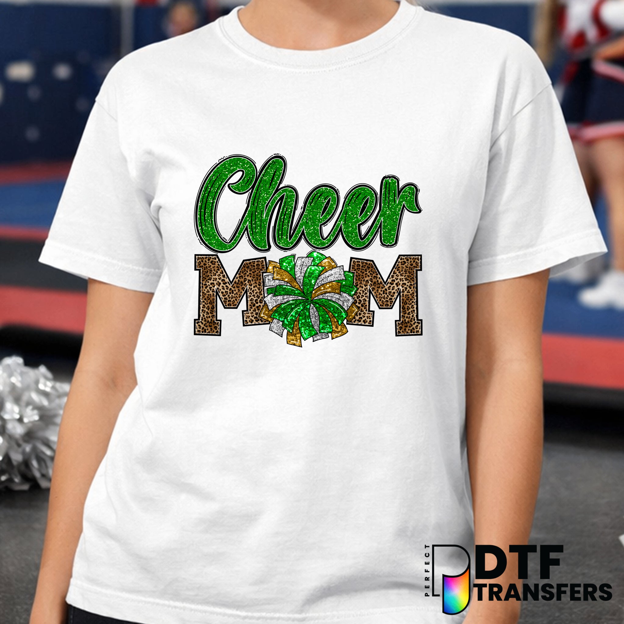 Cheer Mom – Cheerleading DTF Transfer