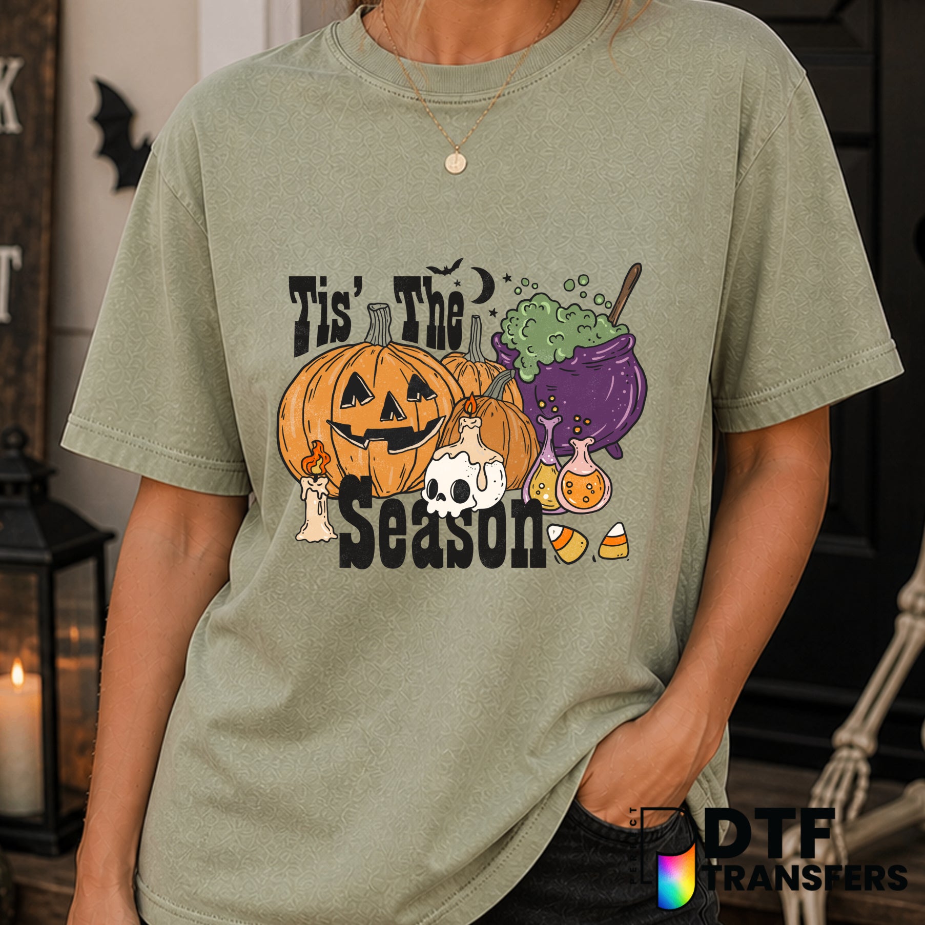 Tis The Season – Halloween DTF Transfer