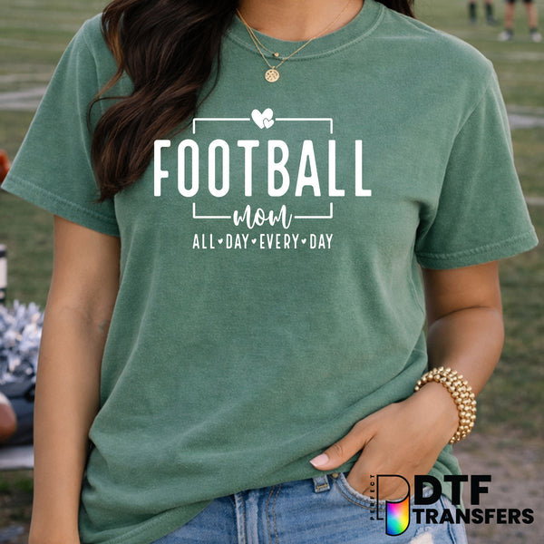 Football Mom All Day Every Day – Football DTF Transfer