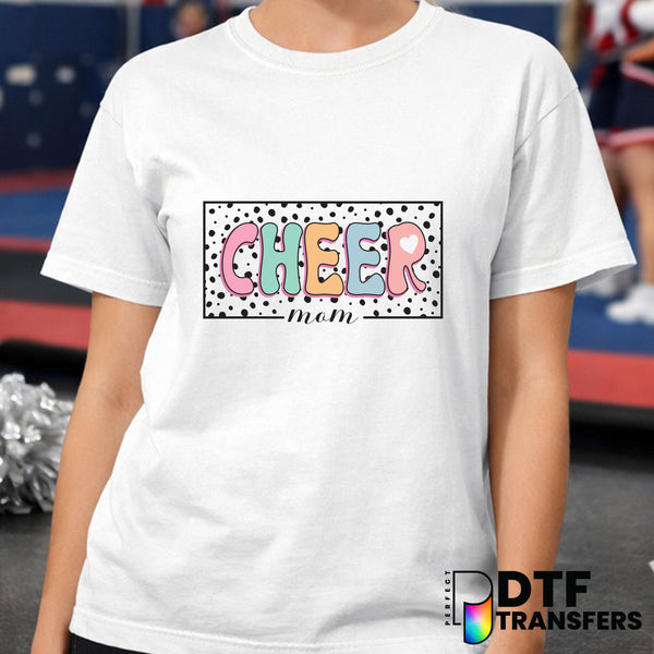 Cheer Mom – Cheerleading DTF Transfer