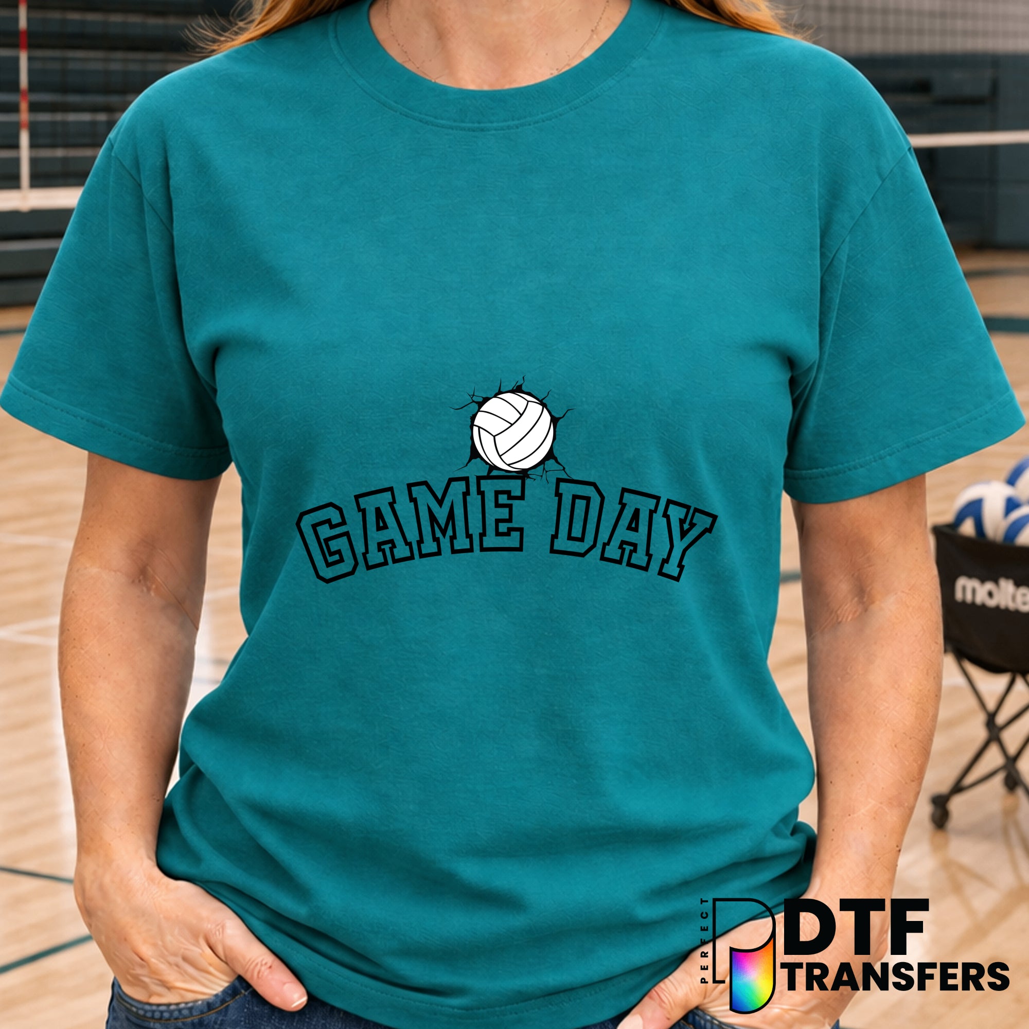 Game Day Varsity Volleyball – Volleyball DTF Transfer