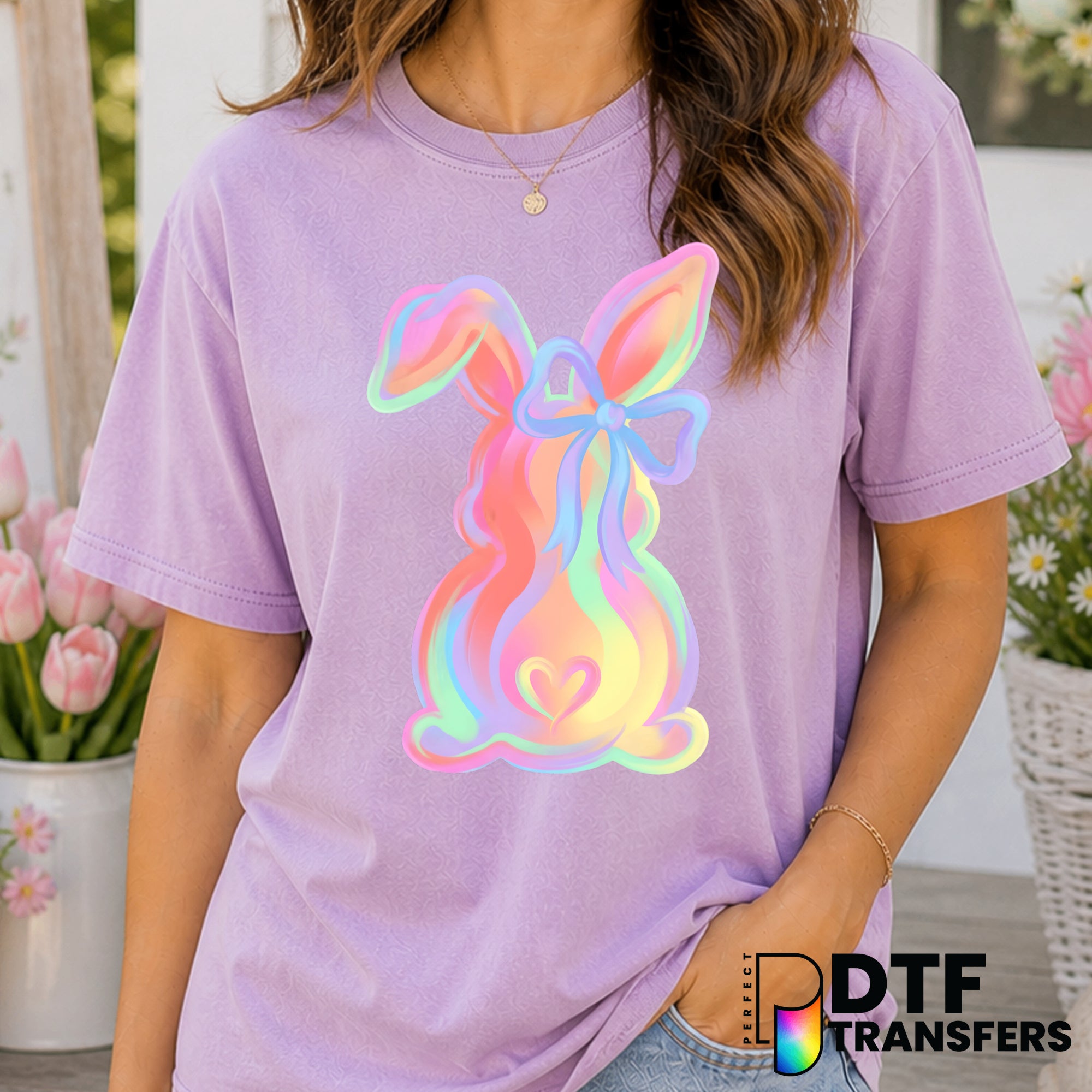 Mama Bunny – Easter DTF Transfer