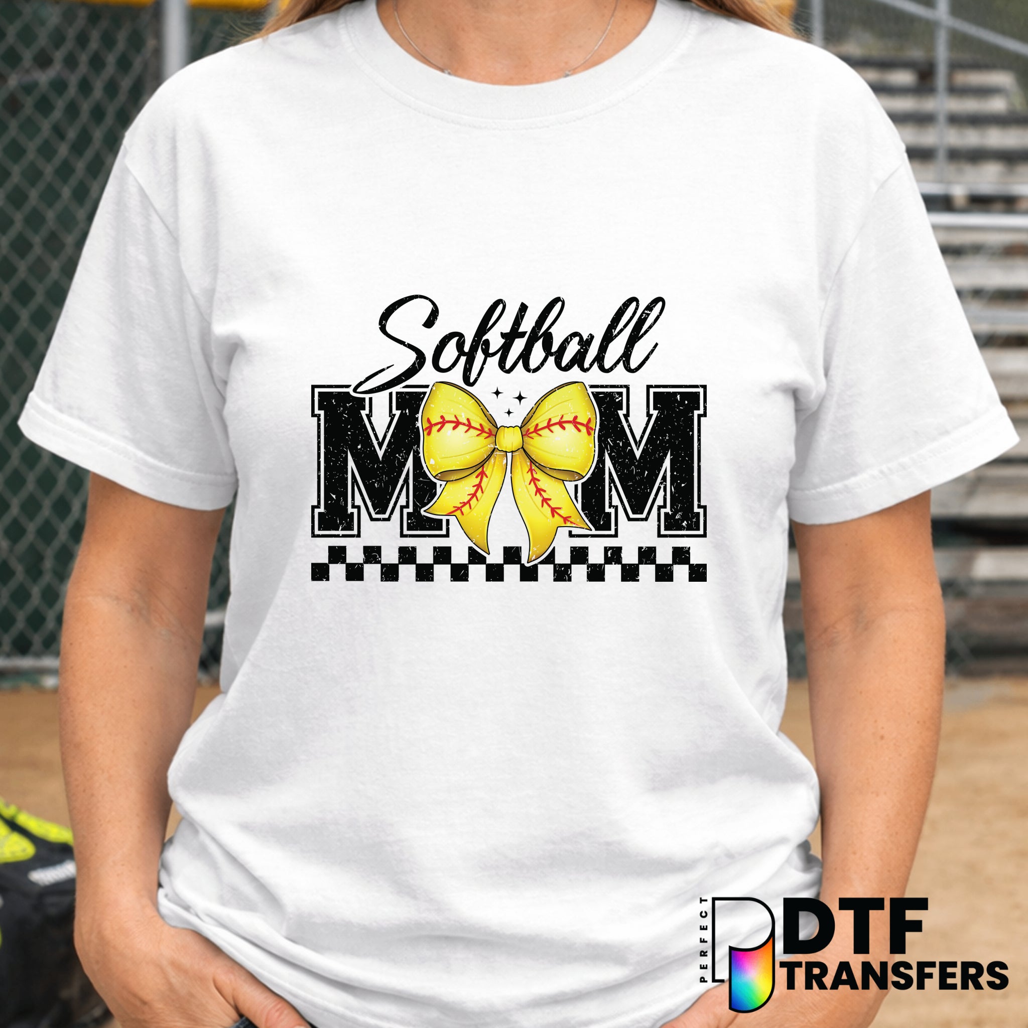 Softball Mom – Softball DTF Transfer