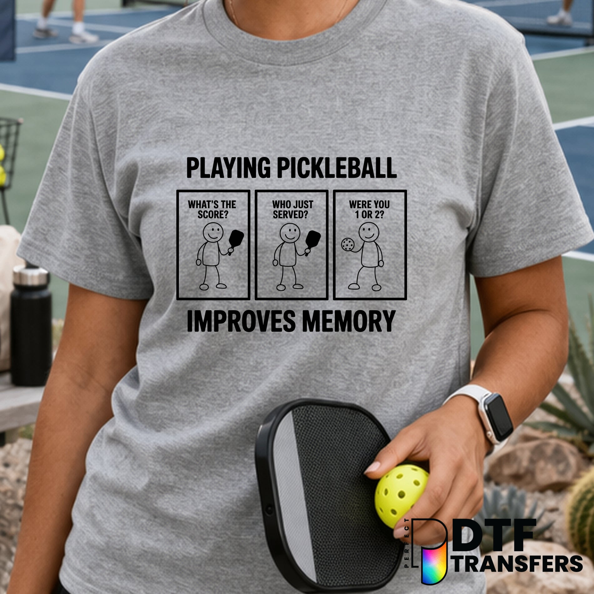 Playing Pickleball Improves Memory – Pickleball DTF Transfer