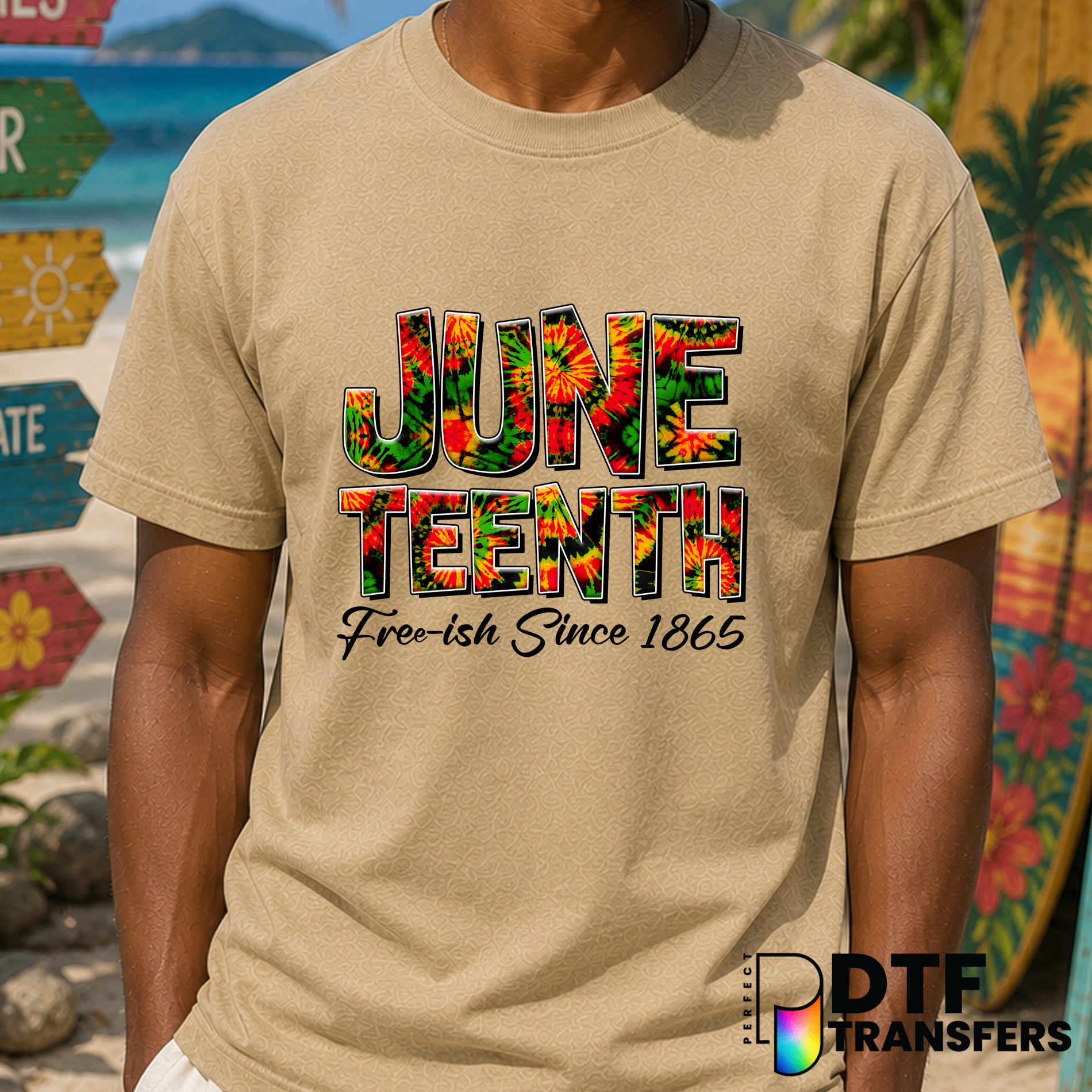 Juneteenth Free-ish Since 1865 – Black History Month DTF Transfer