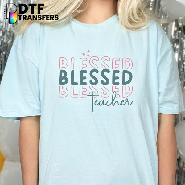 Blessed Teacher – Religious Teacher DTF Transfer