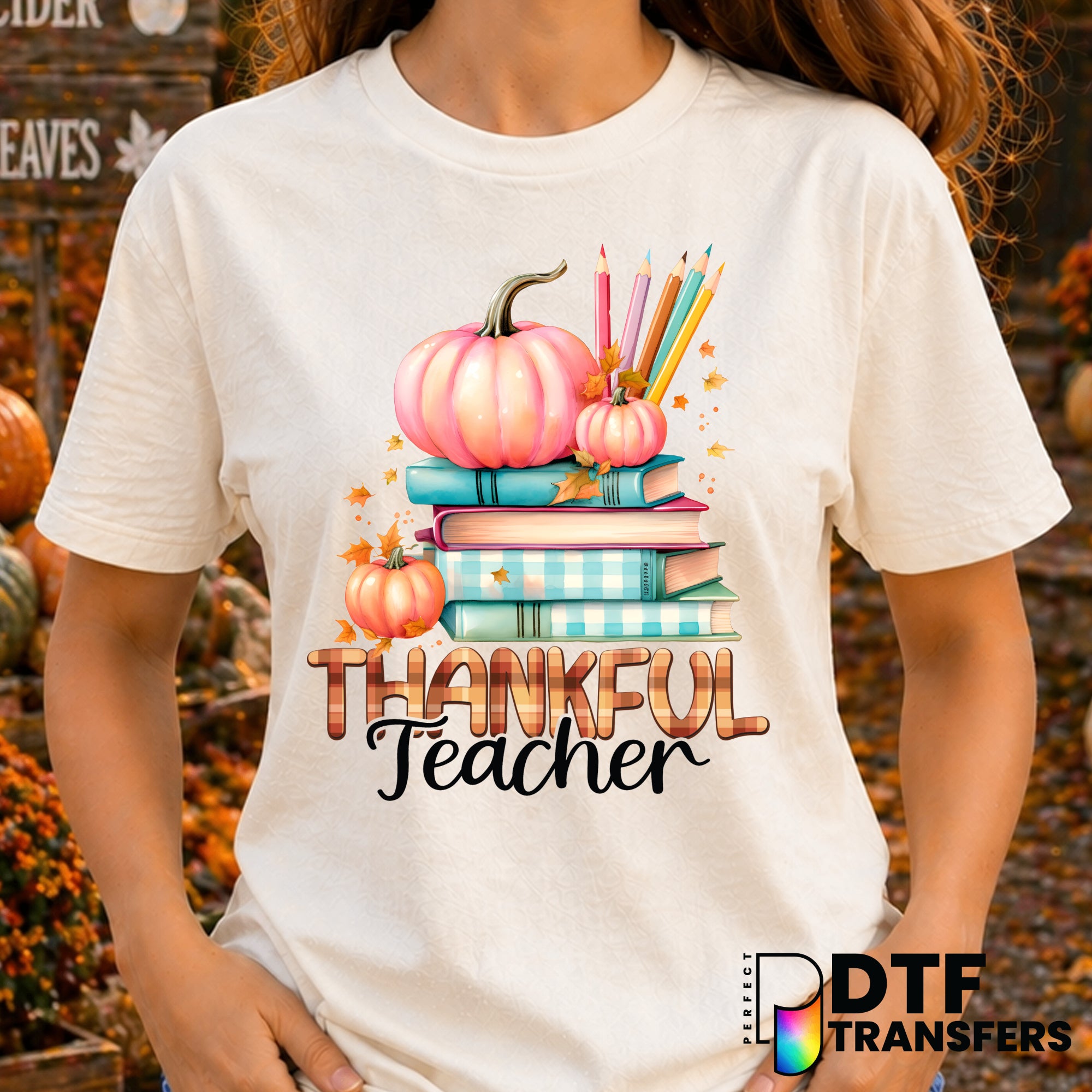 Pumpkin Spice & Everything Nice – Thanksgiving DTF Transfer