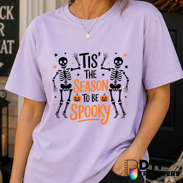 Tis The Season To Be Spooky – Halloween DTF Transfer